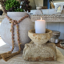 Load image into Gallery viewer, Carved Vintage Indian Seeder Candle Holders (Assorted)