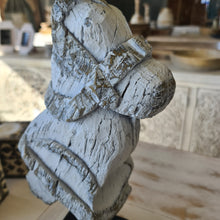 Load image into Gallery viewer, Antique ornamental carved horse bust on stand