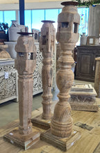 Load image into Gallery viewer, Vintage Charpoi Candle Stand