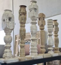 Load image into Gallery viewer, Vintage Charpoi Candle Stand