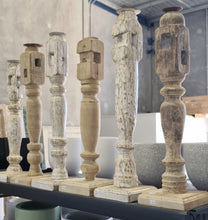 Load image into Gallery viewer, Vintage Charpoi Candle Stand