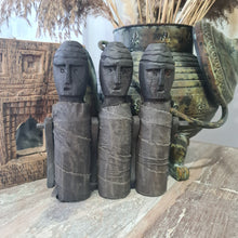 Load image into Gallery viewer, Antique Native Puppet Trio