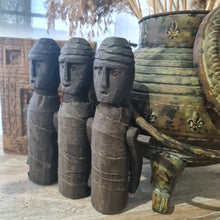 Load image into Gallery viewer, Antique Native Puppet Trio