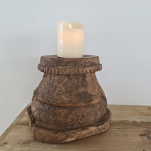 Load image into Gallery viewer, Upcycled 2-Piece Pillar Candle Holder & Raiser - 2P02