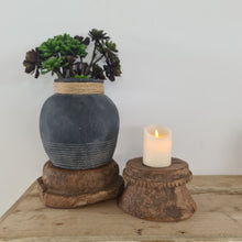 Load image into Gallery viewer, Upcycled 2-Piece Pillar Candle Holder & Raiser - 2P02