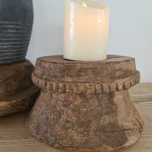 Load image into Gallery viewer, Upcycled 2-Piece Pillar Candle Holder & Raiser - 2P02