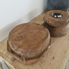 Load image into Gallery viewer, Upcycled 2-Piece Pillar Candle Holder & Raiser - 2P02