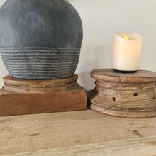 Load image into Gallery viewer, Upcycled 2-Piece Pillar Candle Holder & Raiser - 2P03