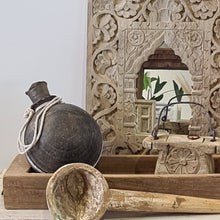 Load image into Gallery viewer, Hand Carved Indian Decorating Mirror