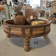 Load image into Gallery viewer, Authentic Vintage Chakki Grinder Tables