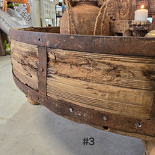 Load image into Gallery viewer, Authentic Vintage Chakki Grinder Tables