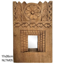 Load image into Gallery viewer, Large Temple Mirrors - Natural
