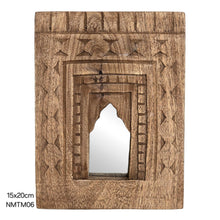 Load image into Gallery viewer, Medium Temple Mirrors - Natural