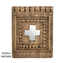 Load image into Gallery viewer, Medium Temple Mirrors - Natural