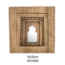 Load image into Gallery viewer, Small Temple Mirrors - Natural