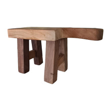 Load image into Gallery viewer, Small Vintage Timber Workers Stool