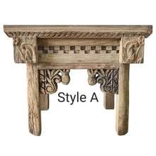 Load image into Gallery viewer, Vintage Indian Side Tables - Pair