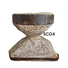 Load image into Gallery viewer, Carved Vintage Indian Seeder Candle Holders (Assorted)