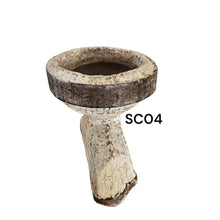 Load image into Gallery viewer, Carved Vintage Indian Seeder Candle Holders (Assorted)