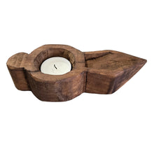 Load image into Gallery viewer, Carved Indian Maxi Tealight Candle Holder