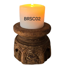 Load image into Gallery viewer, Carved Vintage Indian Bijani Seeder Candle Holders (Assorted)