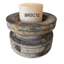 Load image into Gallery viewer, Carved Vintage Indian Bijani Seeder Candle Holders (Assorted)