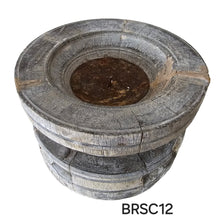 Load image into Gallery viewer, Carved Vintage Indian Bijani Seeder Candle Holders (Assorted)