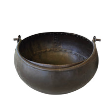 Load image into Gallery viewer, Vintage Iron Cauldren Planter Pot