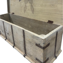 Load image into Gallery viewer, Vintage Indian Trunk - Bleached #01591