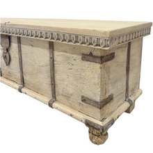 Load image into Gallery viewer, Vintage Indian Trunk - Bleached #01591