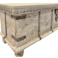 Load image into Gallery viewer, Vintage Indian Trunk - Bleached #01591