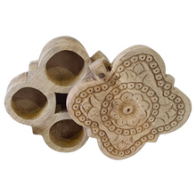 Load image into Gallery viewer, Hand-Carved Indian Spice Boxes