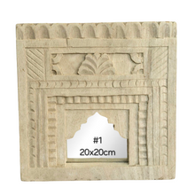 Load image into Gallery viewer, Square Temple Mirrors - Bleached