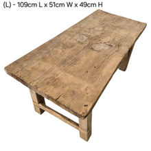 Load image into Gallery viewer, Rustic Kothi Vintage Coffee Table