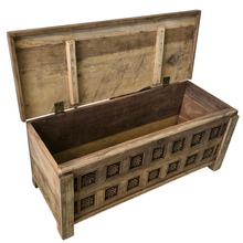 Load image into Gallery viewer, Indian Floral Trunk Coffee Table - Natural #02292
