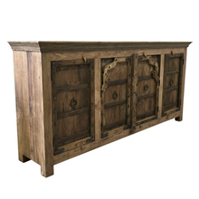 Load image into Gallery viewer, Vintage Indian Mehrab Sideboard - Natural #46787