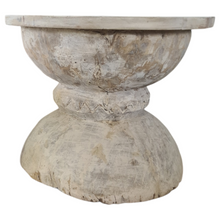 Load image into Gallery viewer, Authentic Extra Large Vintage Indian Ukhali Grinder Table #XL1