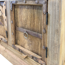 Load image into Gallery viewer, Vintage Old Door Entertainment Media Unit #52046