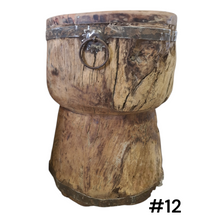 Load image into Gallery viewer, Authentic Vintage Indian Ukhali Grinder Stool