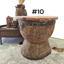 Load image into Gallery viewer, Authentic Vintage Indian Ukhali Grinder Stool