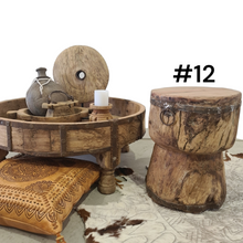 Load image into Gallery viewer, Authentic Vintage Indian Ukhali Grinder Stool
