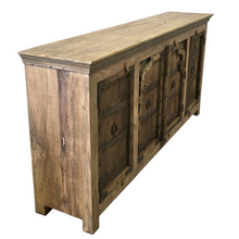Load image into Gallery viewer, Vintage Indian Mehrab Sideboard - Natural #46787