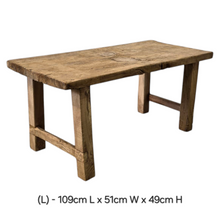 Load image into Gallery viewer, Rustic Kothi Vintage Coffee Table