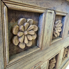 Load image into Gallery viewer, Indian Floral Trunk Coffee Table - Natural #02292