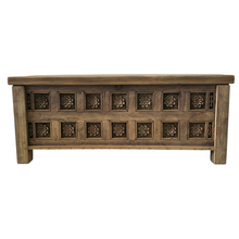 Load image into Gallery viewer, Indian Floral Trunk Coffee Table - Natural #02292