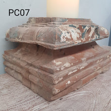 Load image into Gallery viewer, Upcycled Pillar Base Candle Holder - PC07