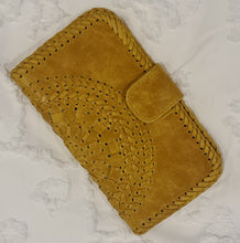 Load image into Gallery viewer, Leather Mandala Boho Wallet