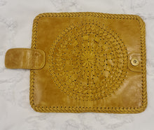 Load image into Gallery viewer, Leather Mandala Boho Wallet
