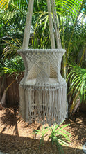 Load image into Gallery viewer, Children's Round Macrame Baby Swing Chairs