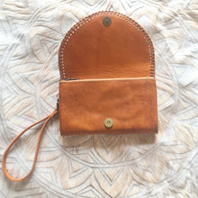Load image into Gallery viewer, Stevie Leather Hand Tooled Mandala Clutch
